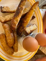 Buttered Sourdough Soldiers
