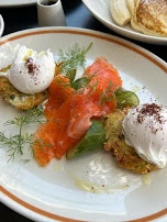 Our Gravlax Poached Eggs